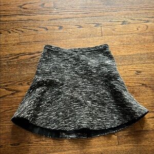 Stylish Black and Gray Women's Skirt